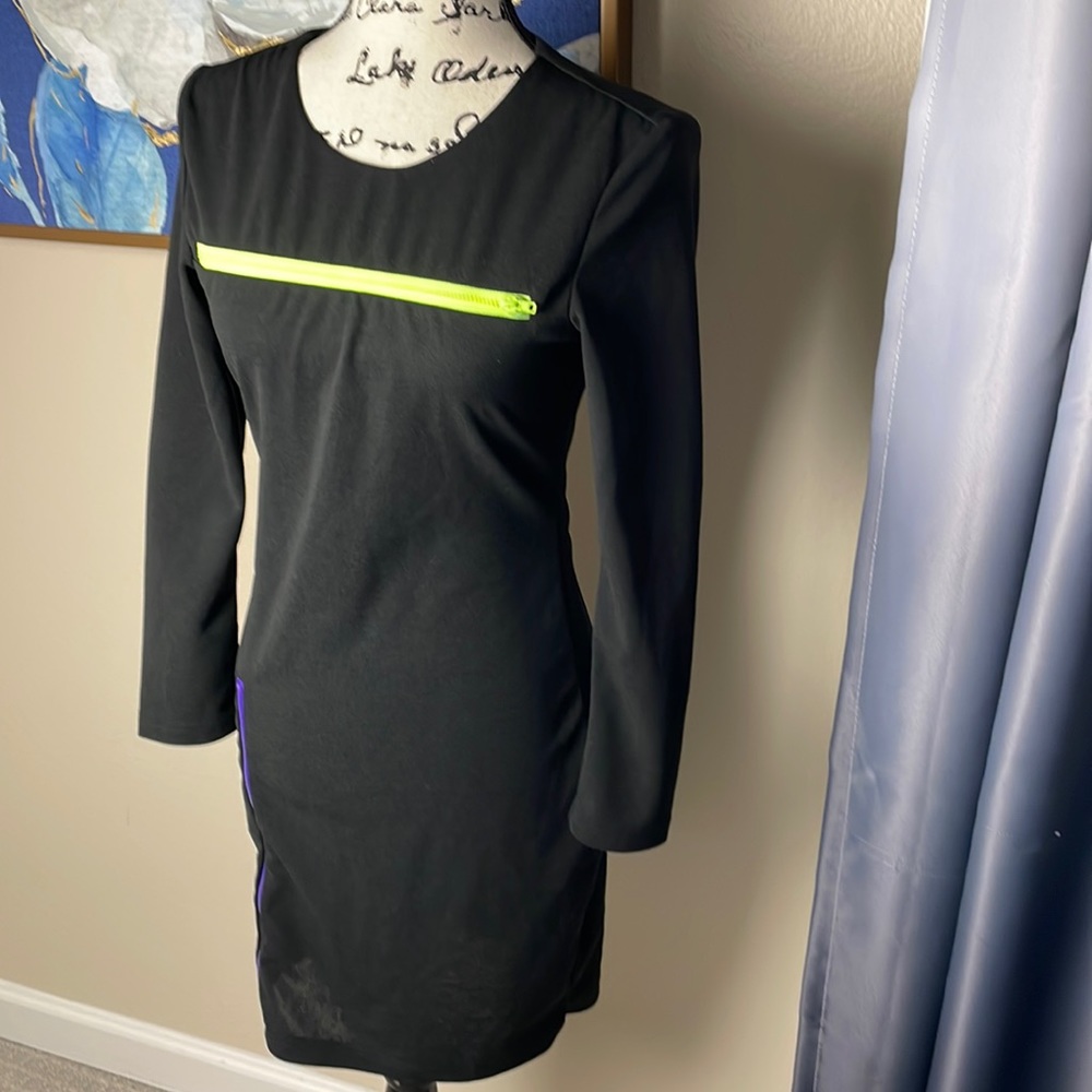 Shein Black zipper address